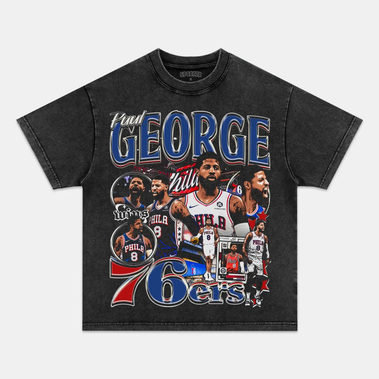 PAULGEORGE-SIXERS TEE