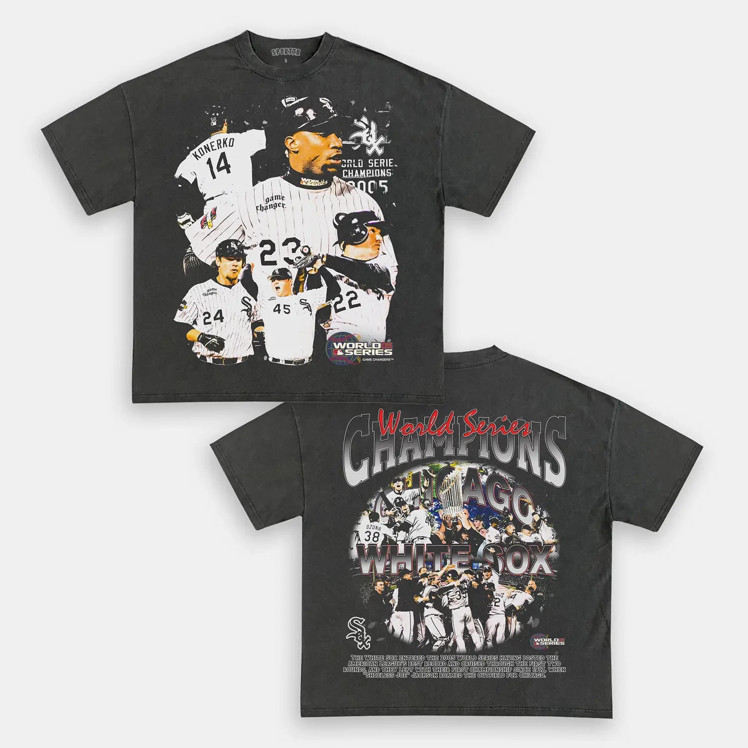 2005 WORLD SERIES CHAMPS - WHITE SOX TEE