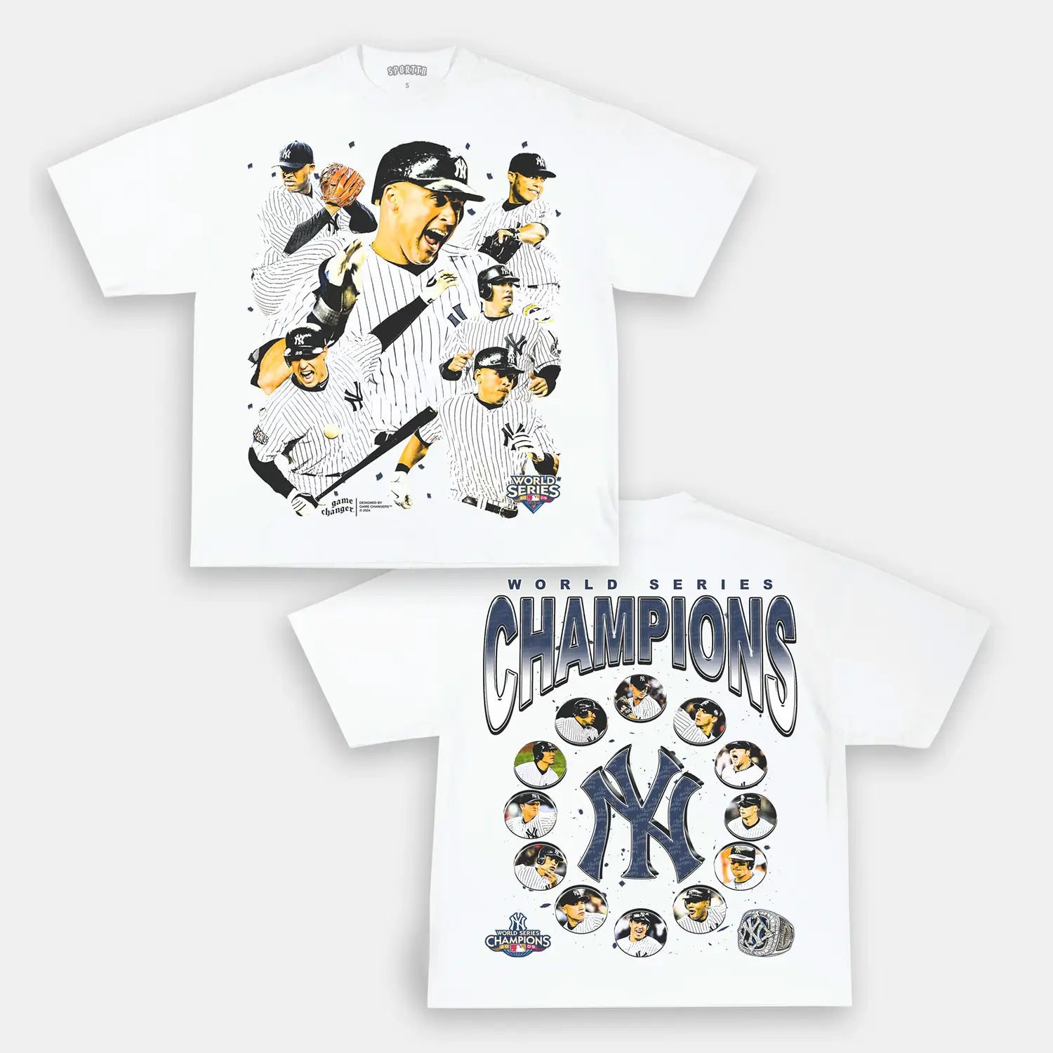 2009 WORLD SERIES CHAMPS - YANKEES TEE