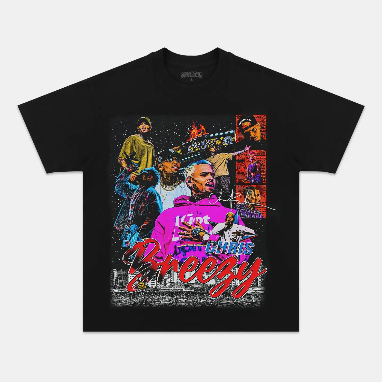 CHRIS BROWN TEE V3