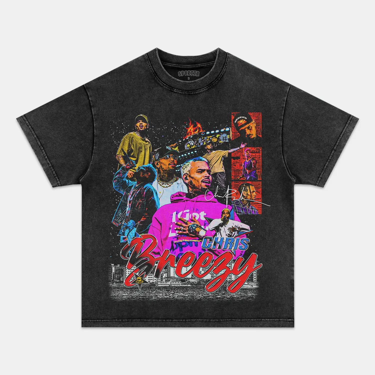 CHRIS BROWN TEE V3