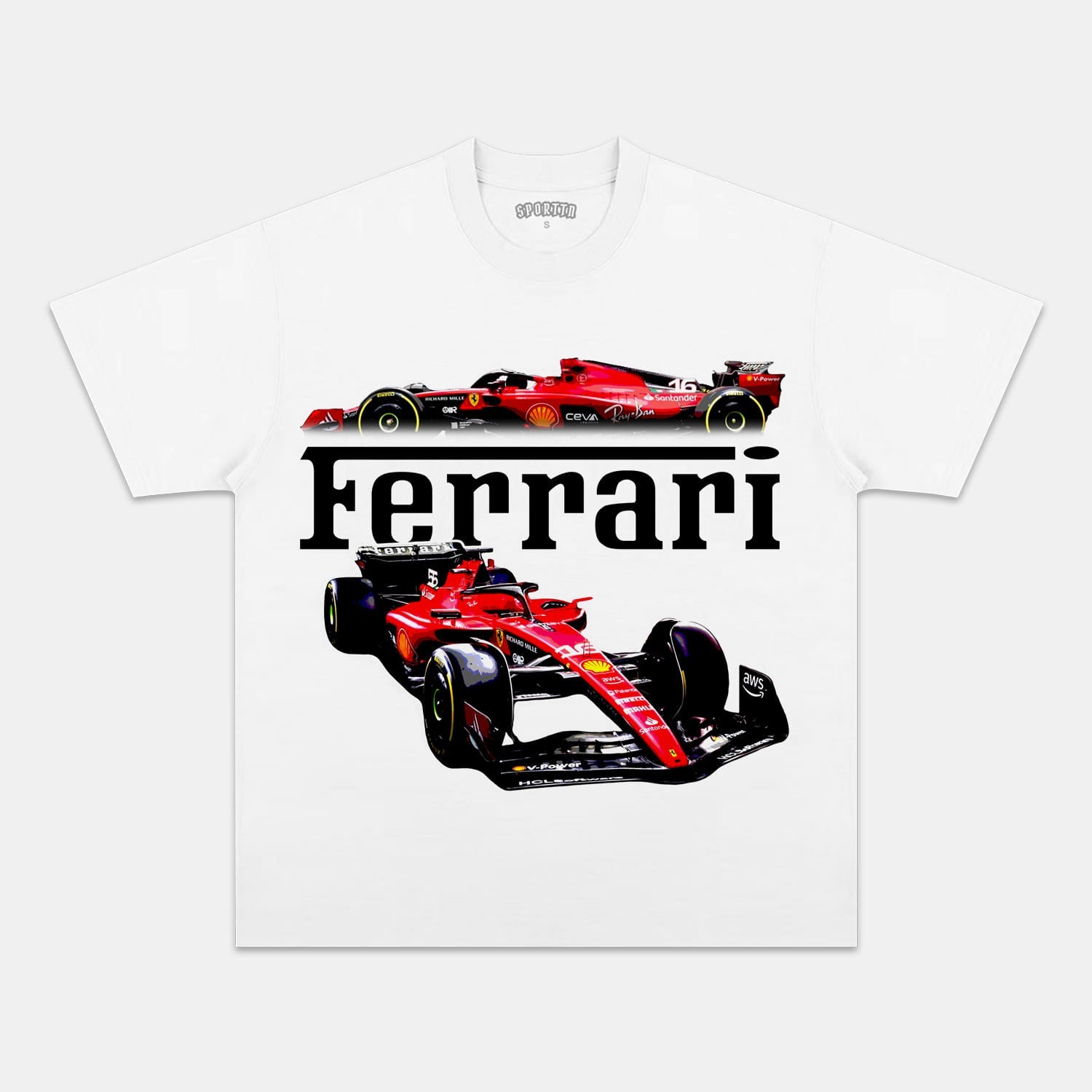 FARRARI F1 RACING TEE