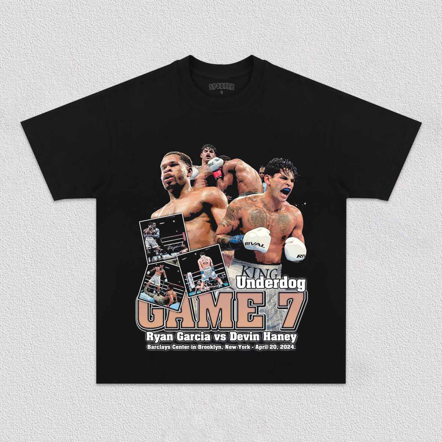 GAME 7 RYAN GARCIA VS DEVIN HANEY TEE