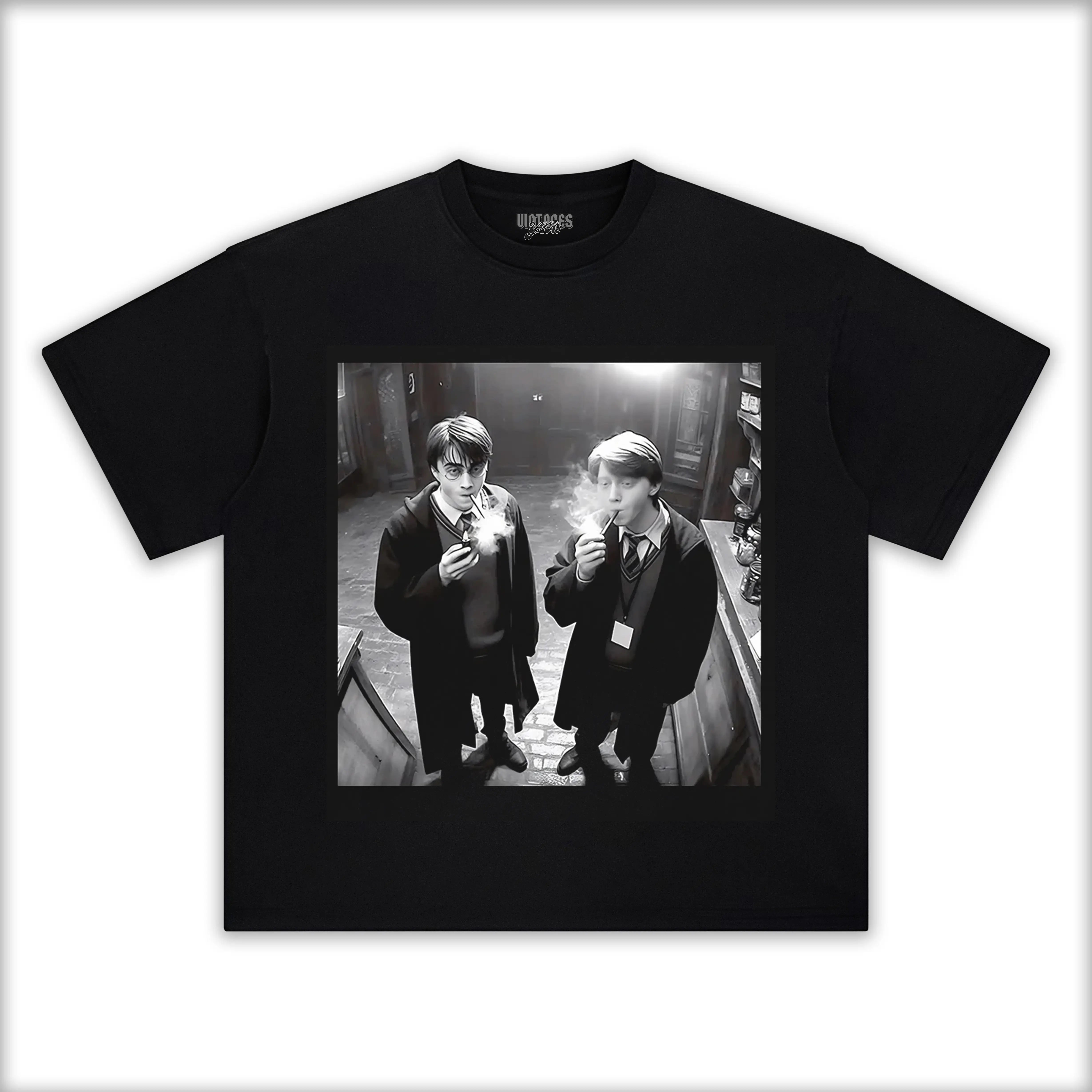 HARRY AND RON SMOKING TEE