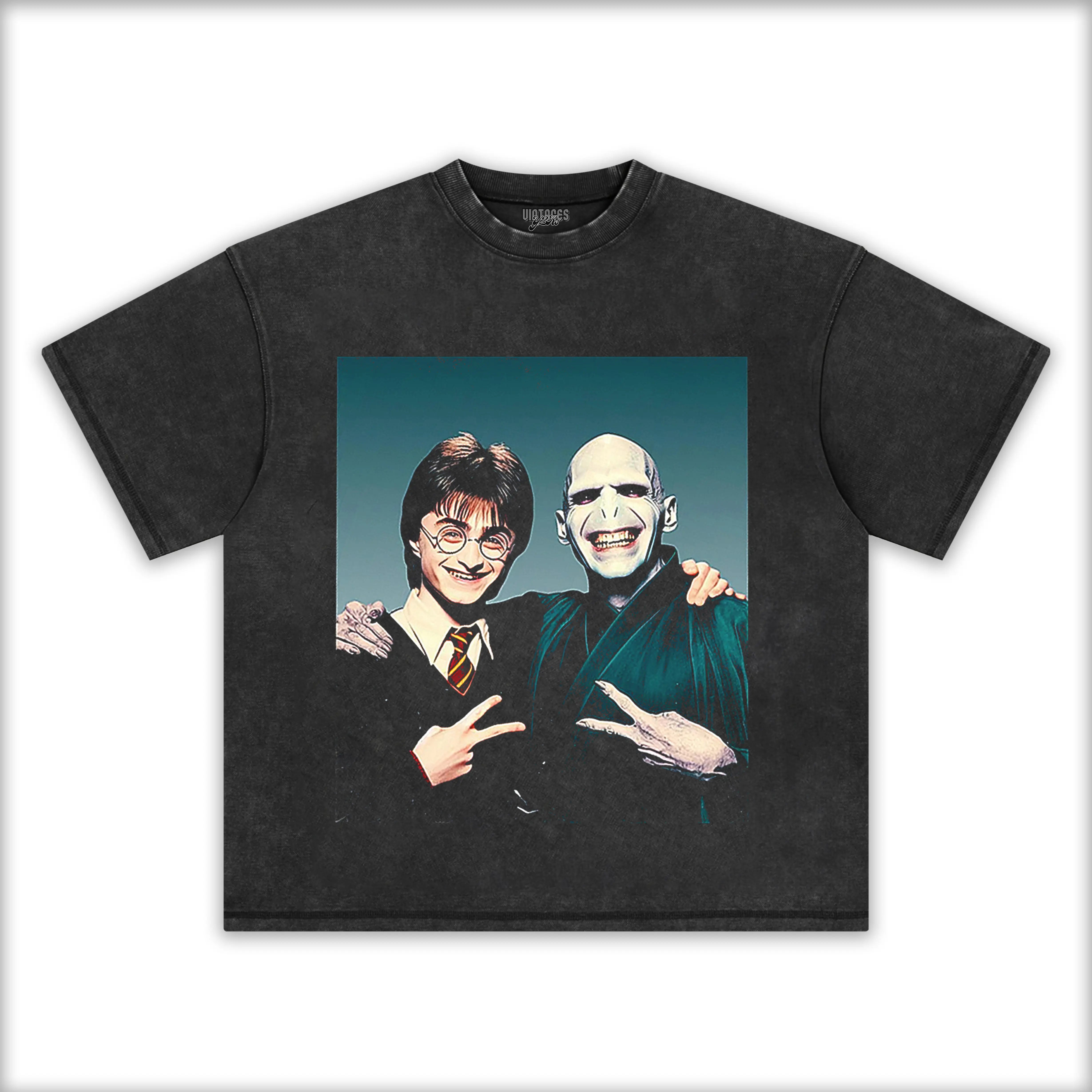 HARRY AND VOLDEMORT SELFIE TEE