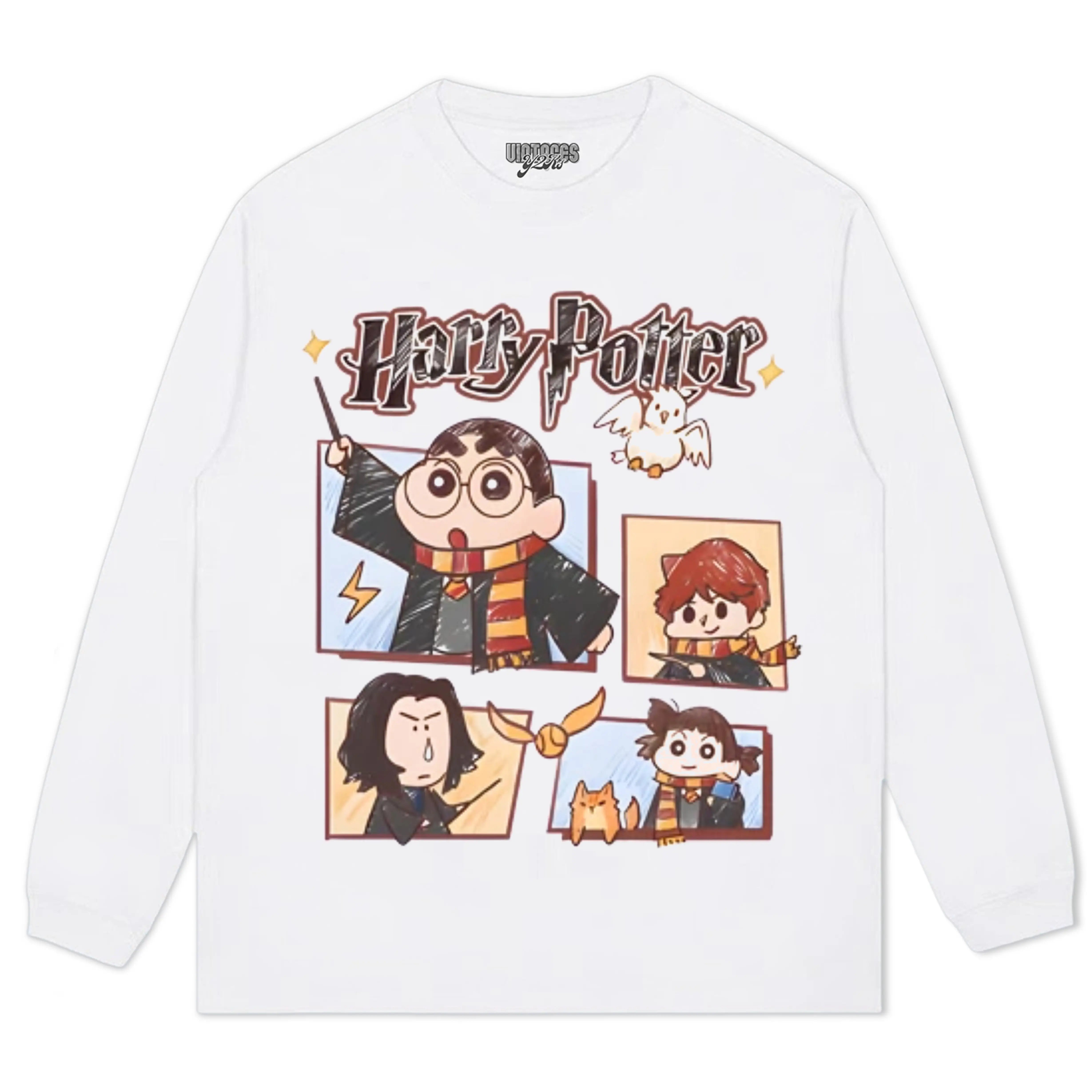 HOGWARTS MEETS SHIN CHAN TEE