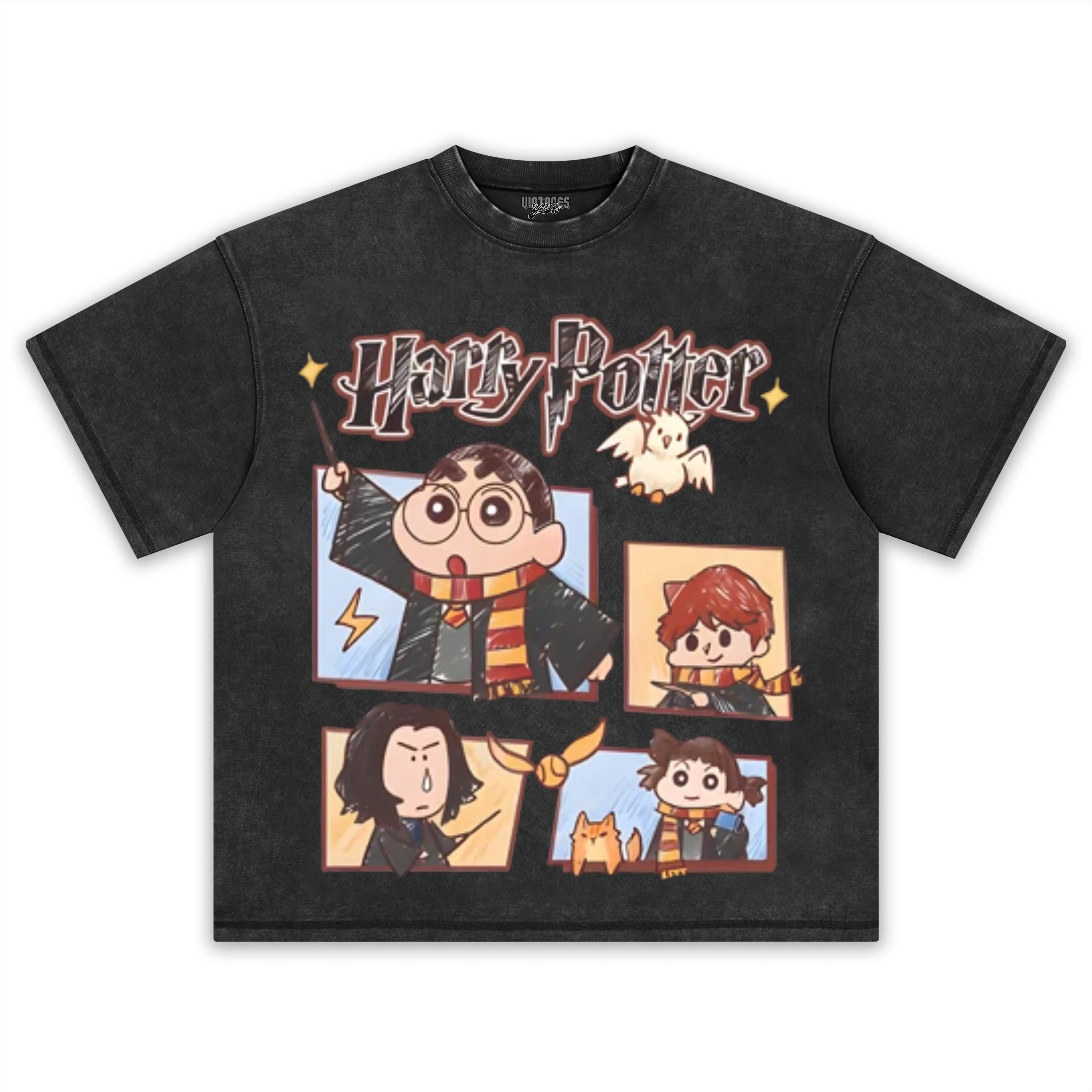 HOGWARTS MEETS SHIN CHAN TEE