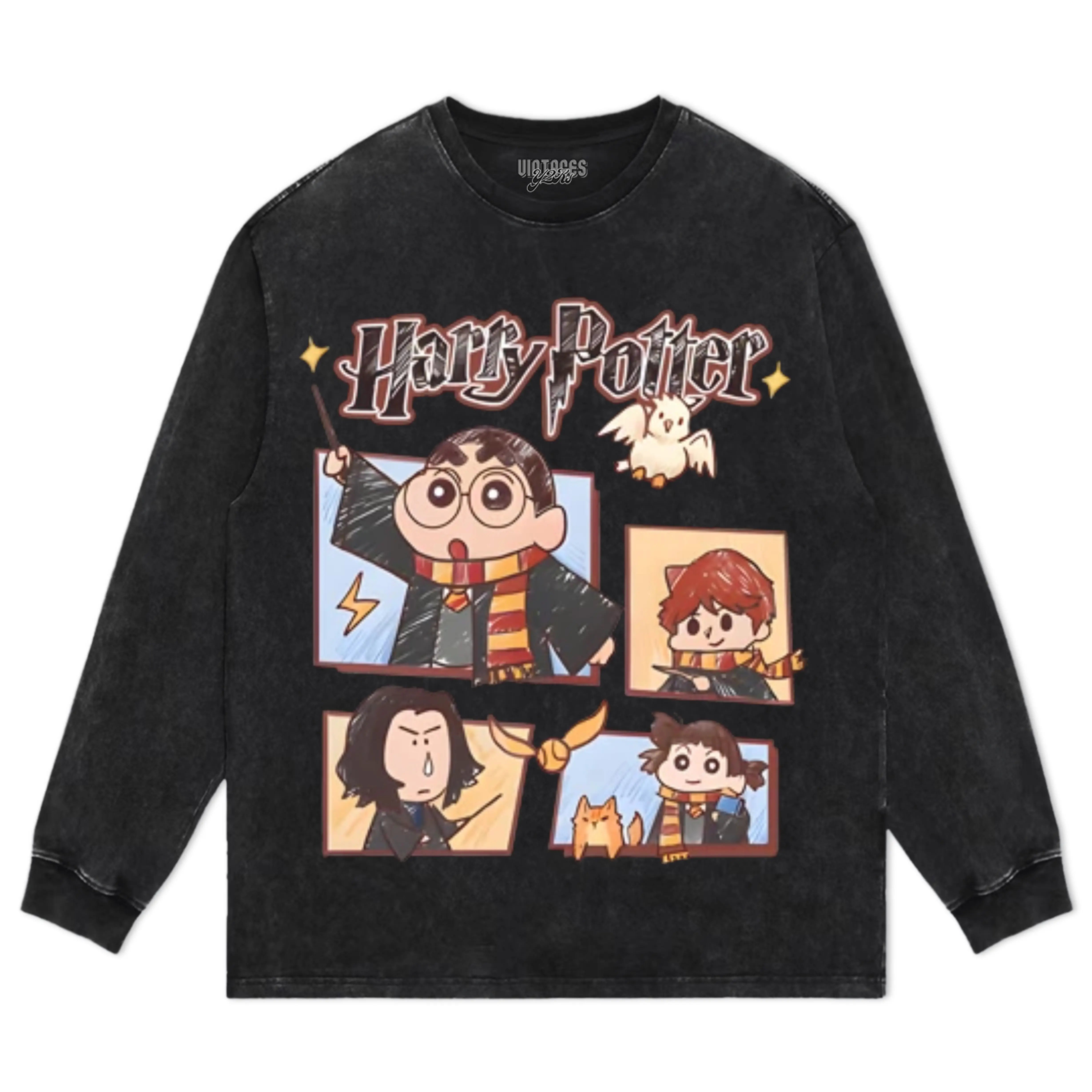 HOGWARTS MEETS SHIN CHAN TEE