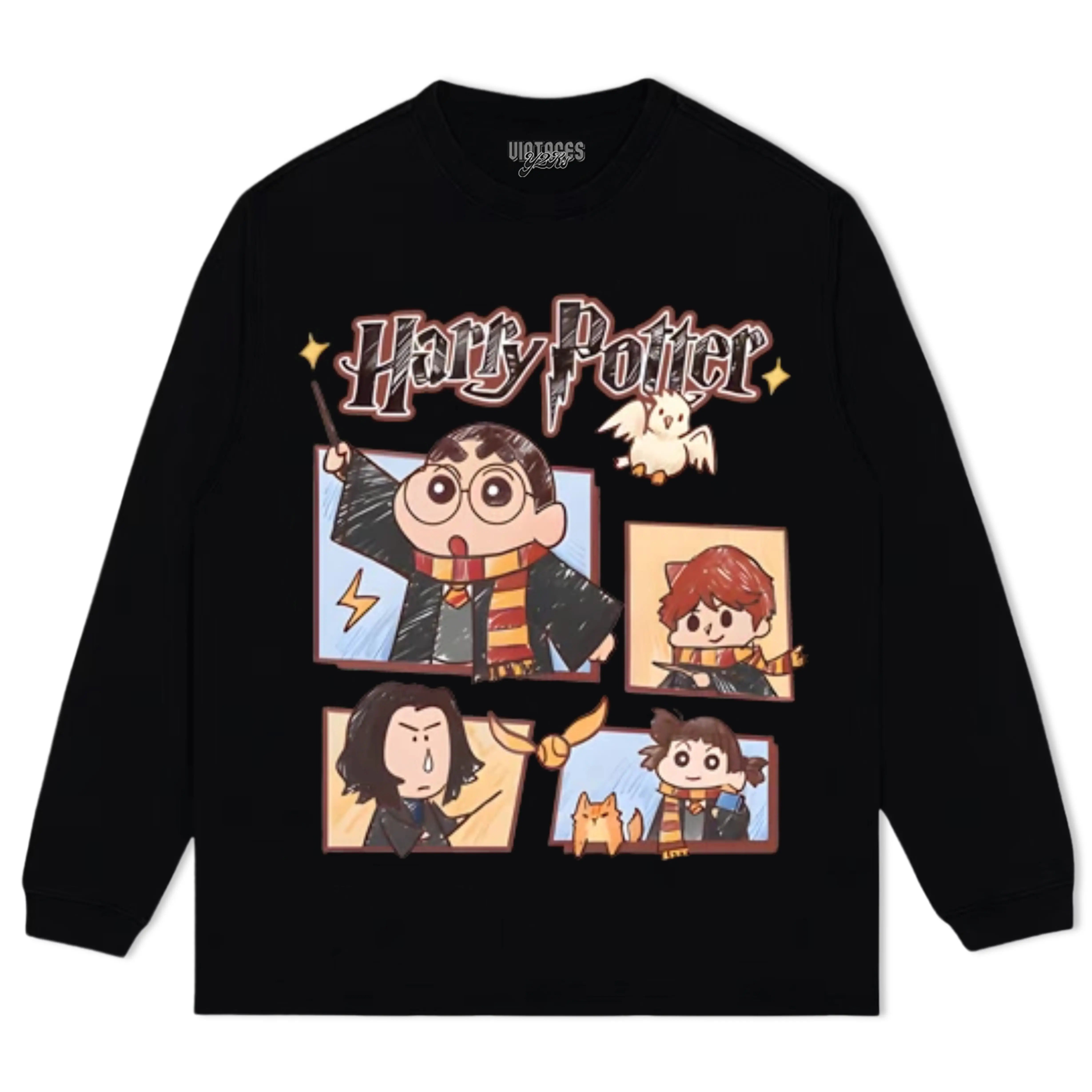 HOGWARTS MEETS SHIN CHAN TEE