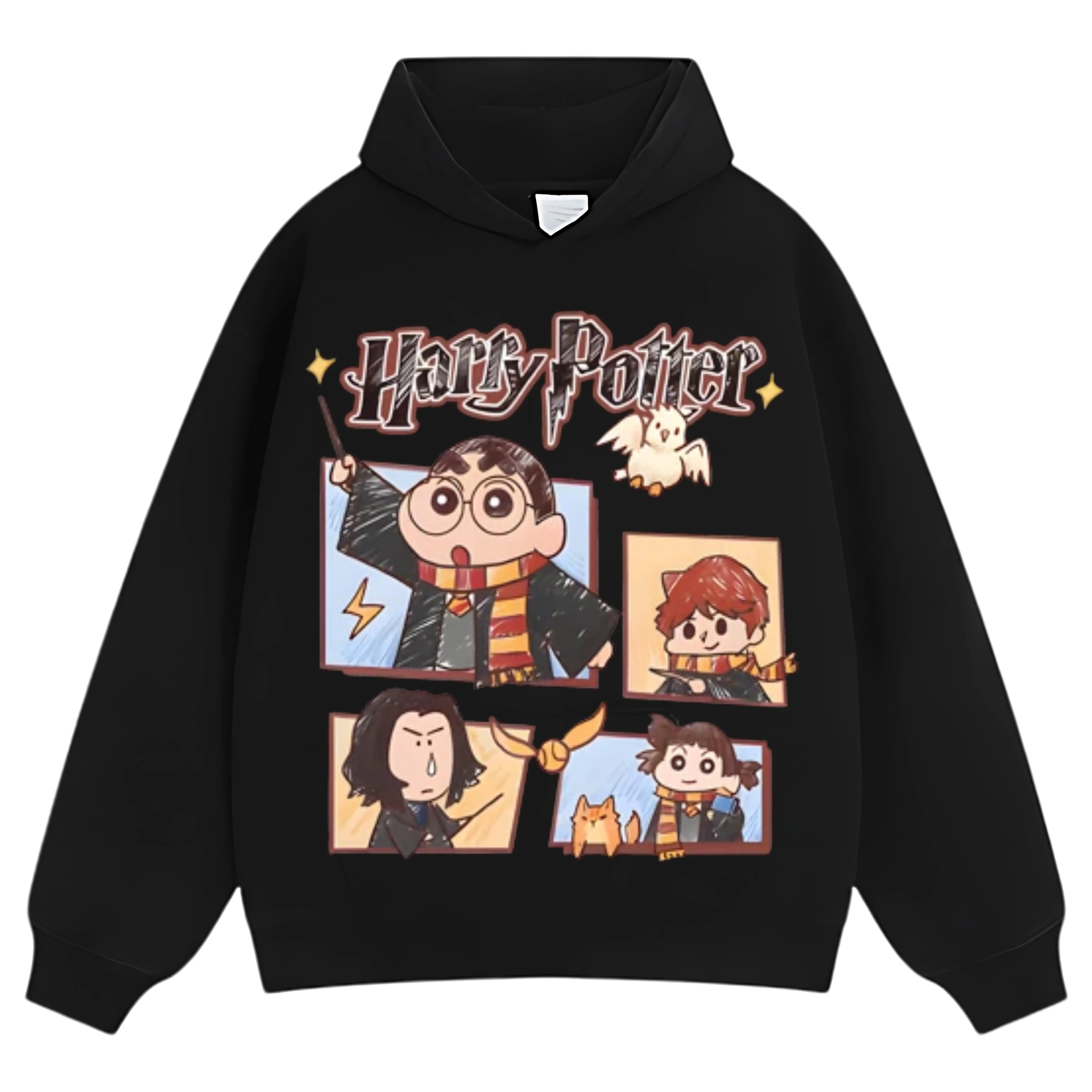 HOGWARTS MEETS SHIN CHAN TEE