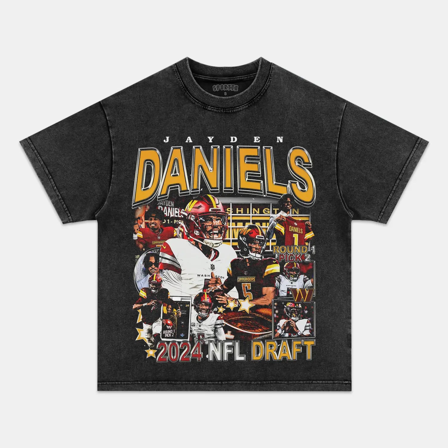 JAYDEN DANIELS - COMMANDERS TEE