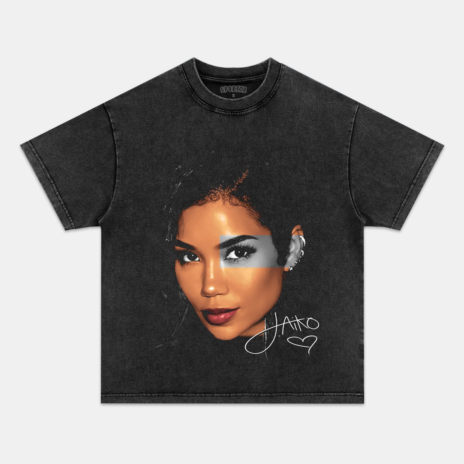 JHENE BIG FACE V9 TEE