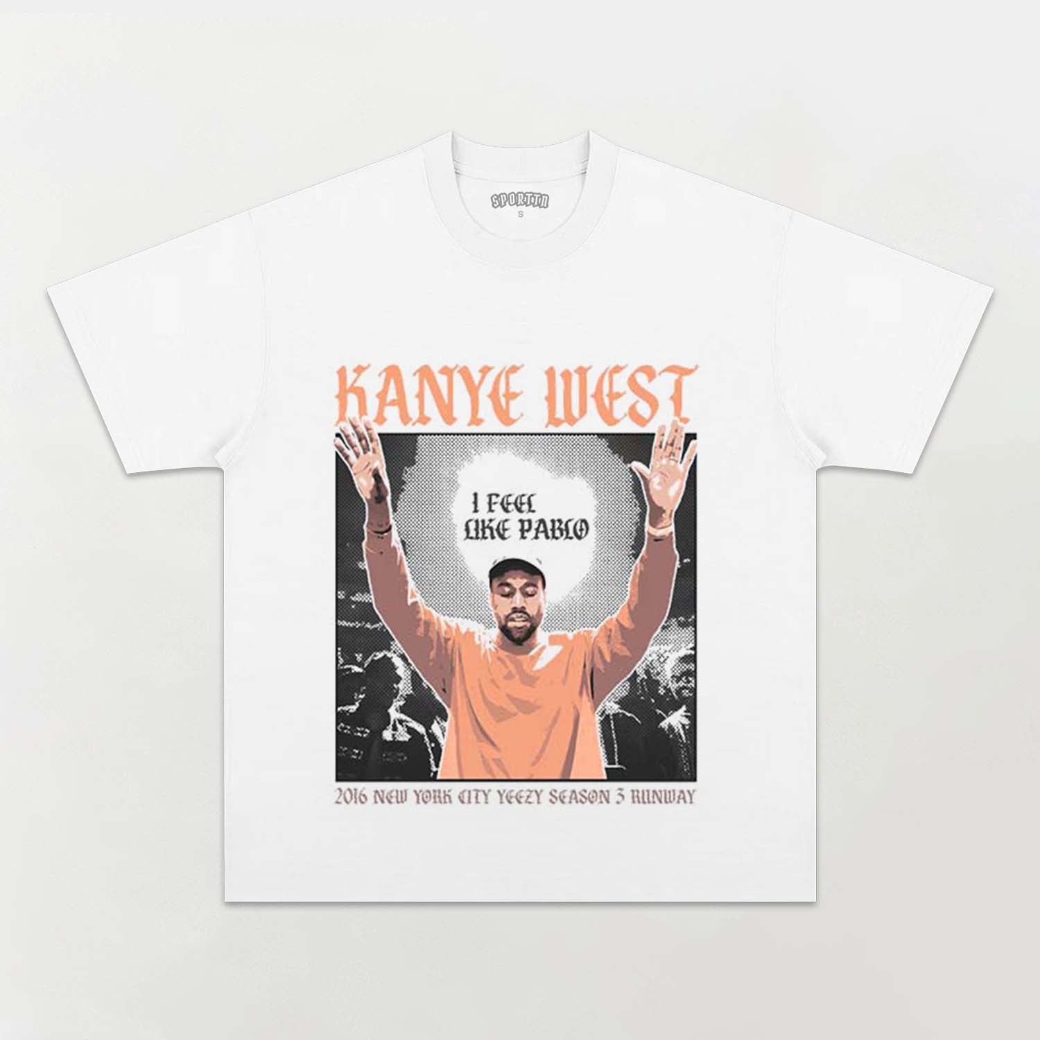 KANYE WEST 8V TEE