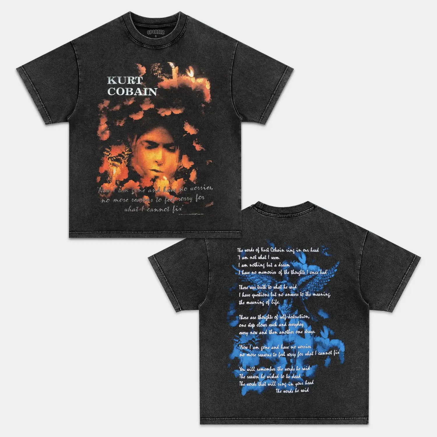 KURT COBAIN & NIRVANA TEE