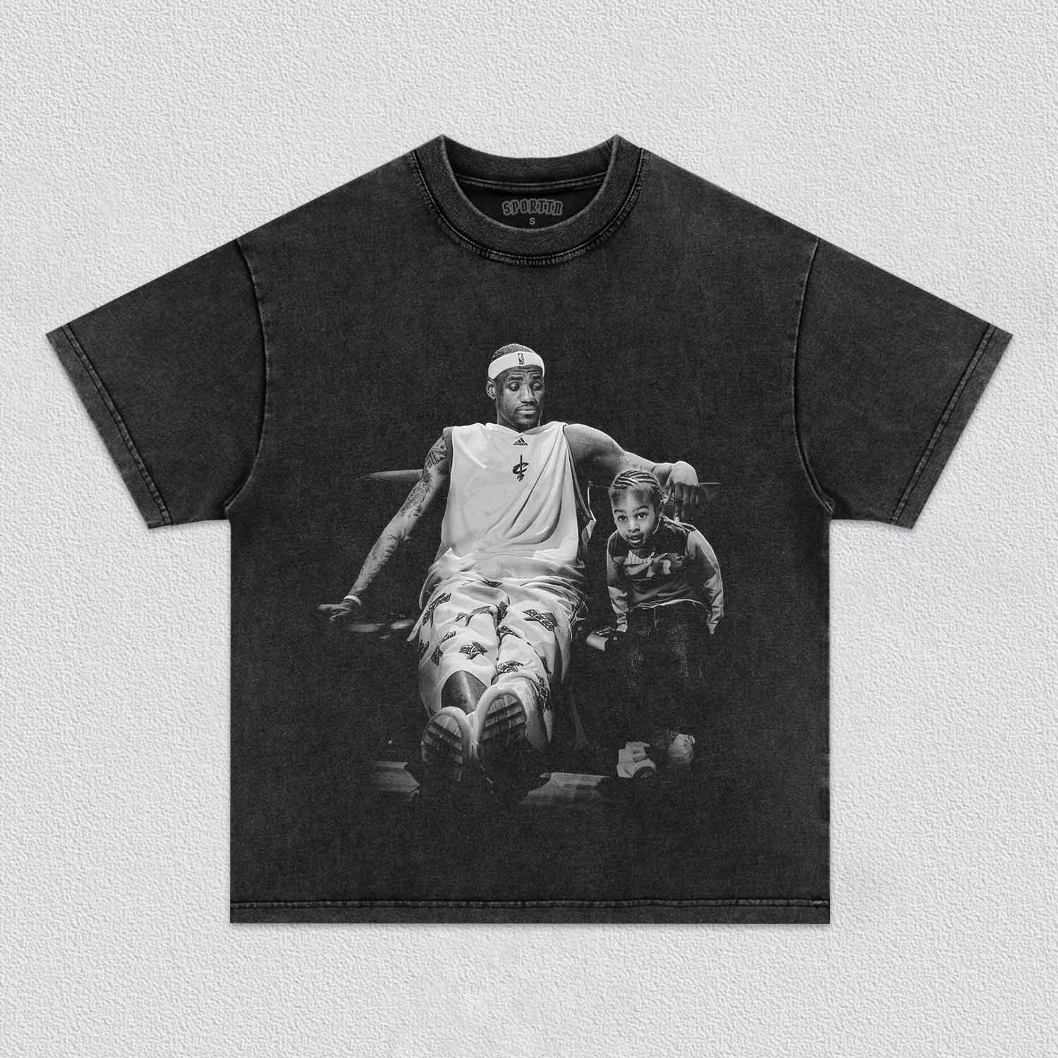 LEBRON JAMES& BROONY 3V TEE