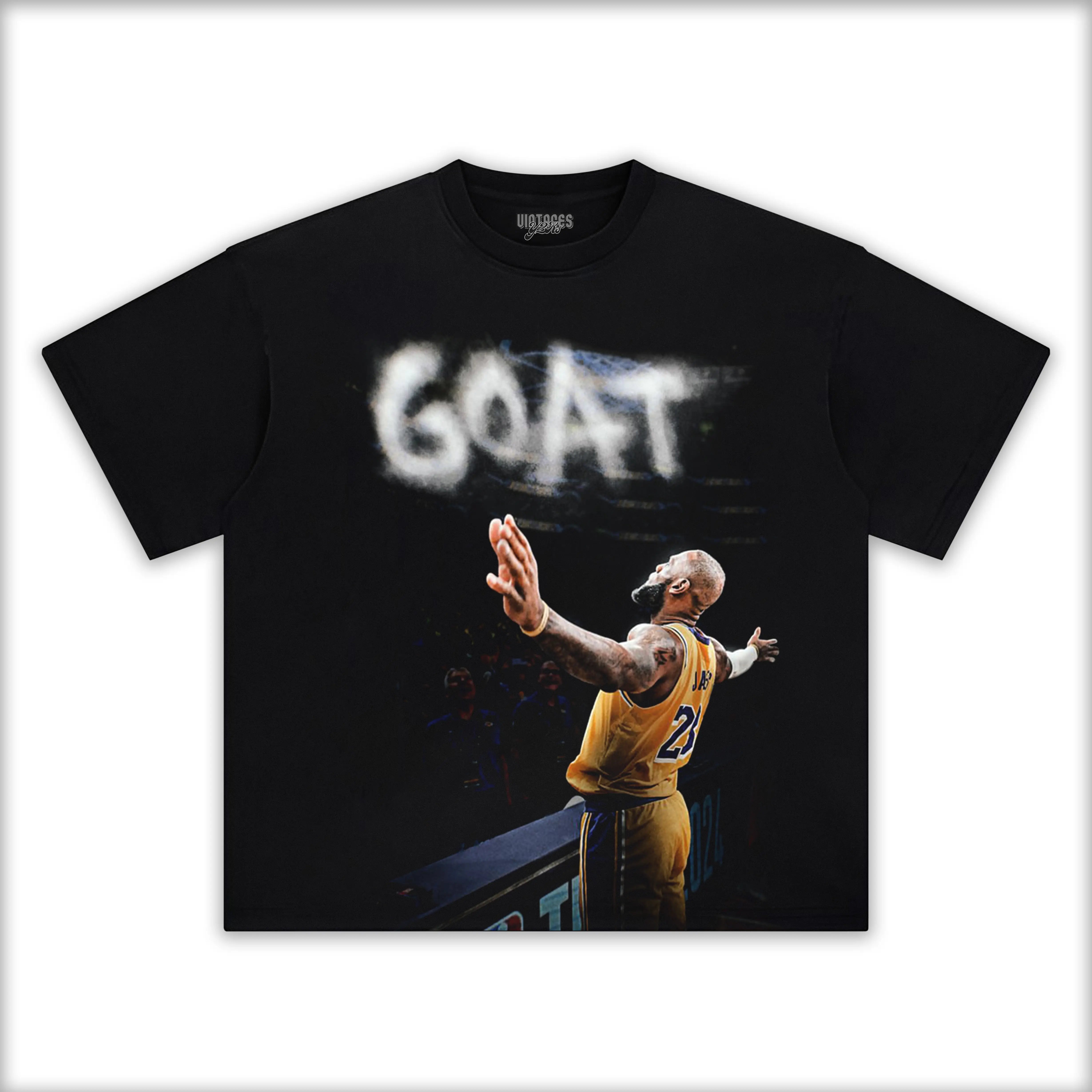 LEBRON JAMES GOAT TEE