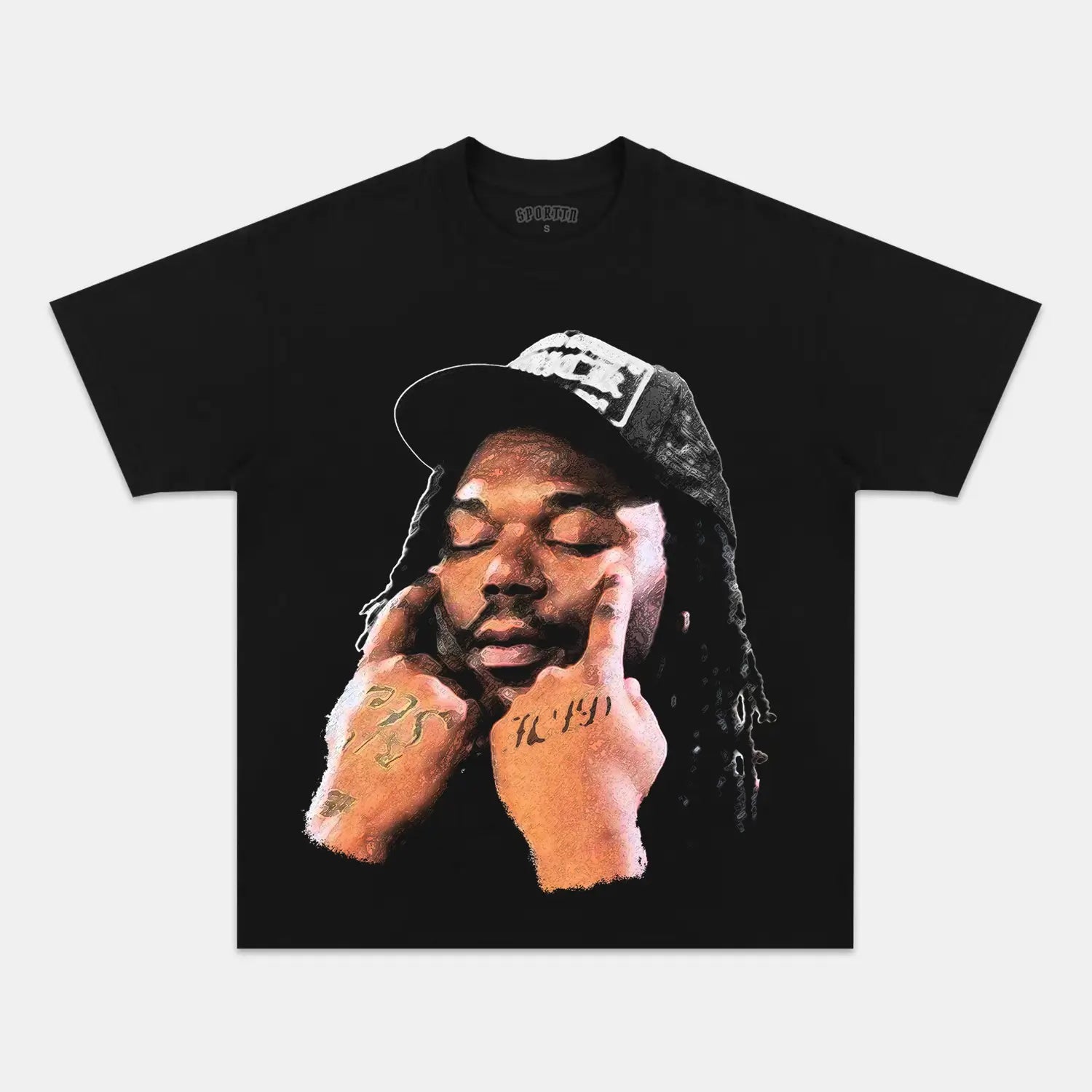 LUCKI BIG FACE 3V TEE