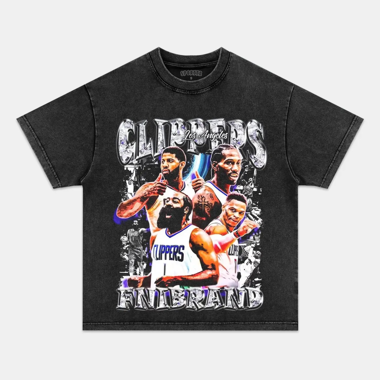 LOS ANGELES CLIPPERS  VINTAGE TEE