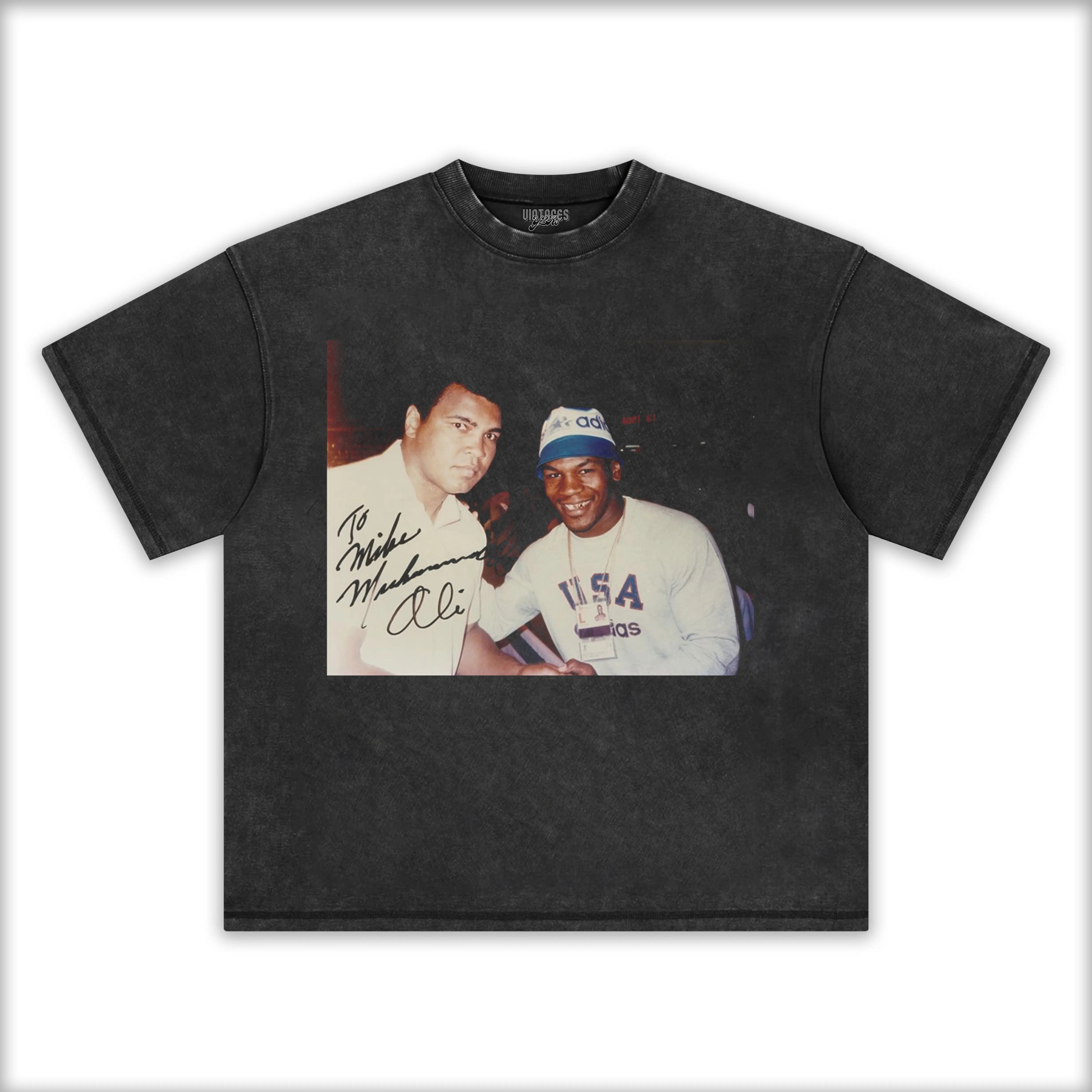 MUHAMMAD ALI & MIKE TYSON TEE