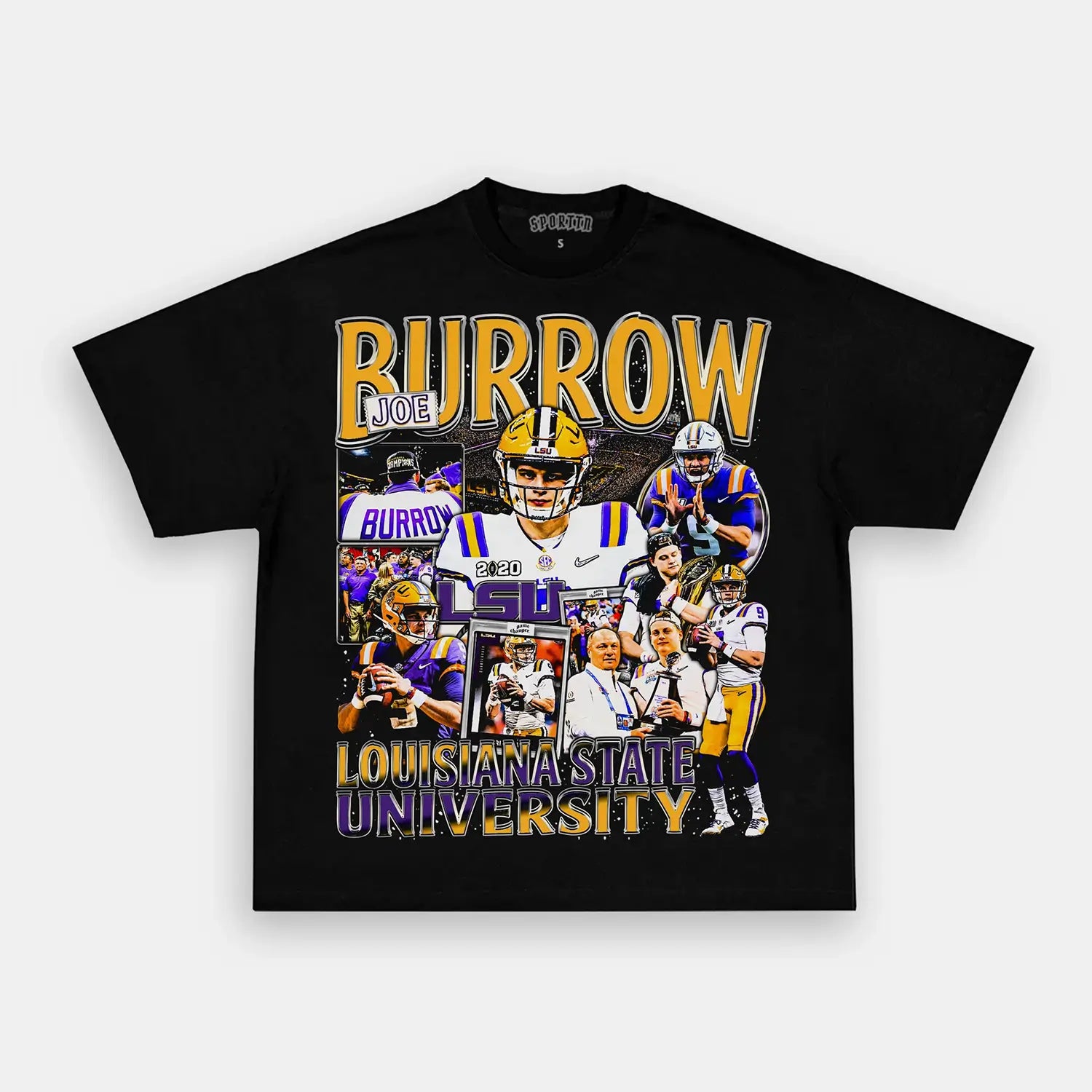 OE BURROW-LSU TEE