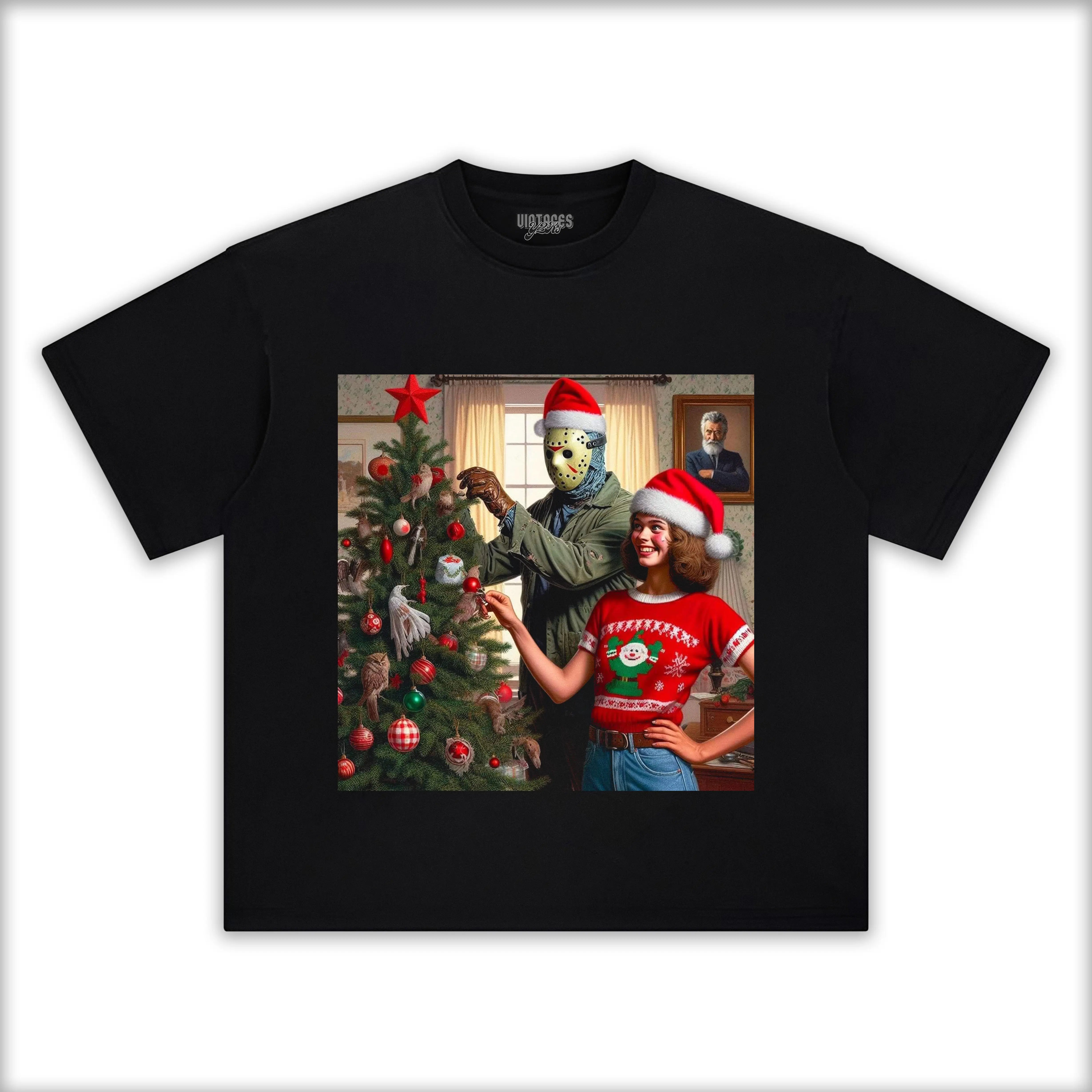 RETRO-FUNNY-CHRISTMAS-SCARY-MOVIES-TEE