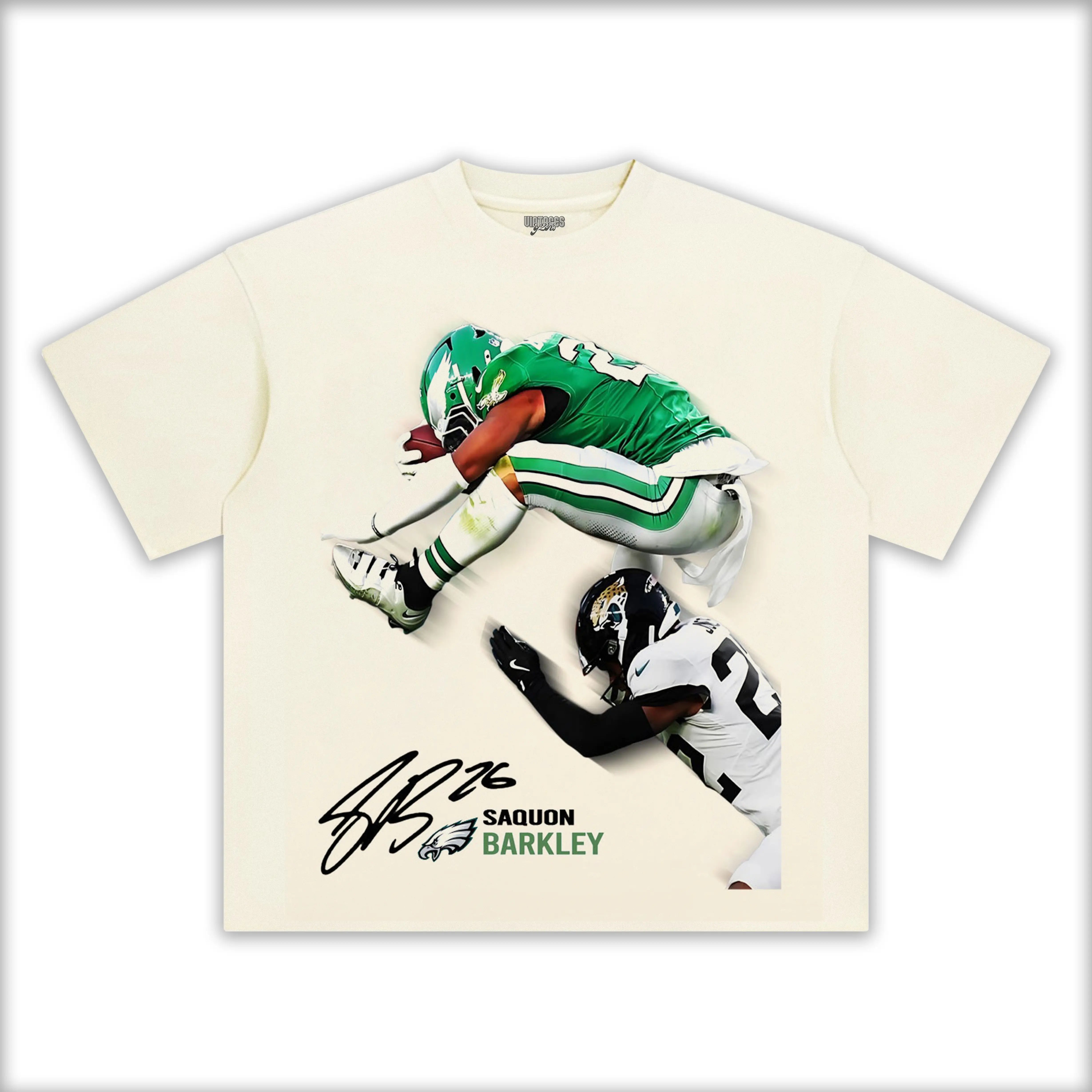 SAQUON REVERSE HURDLE TEE