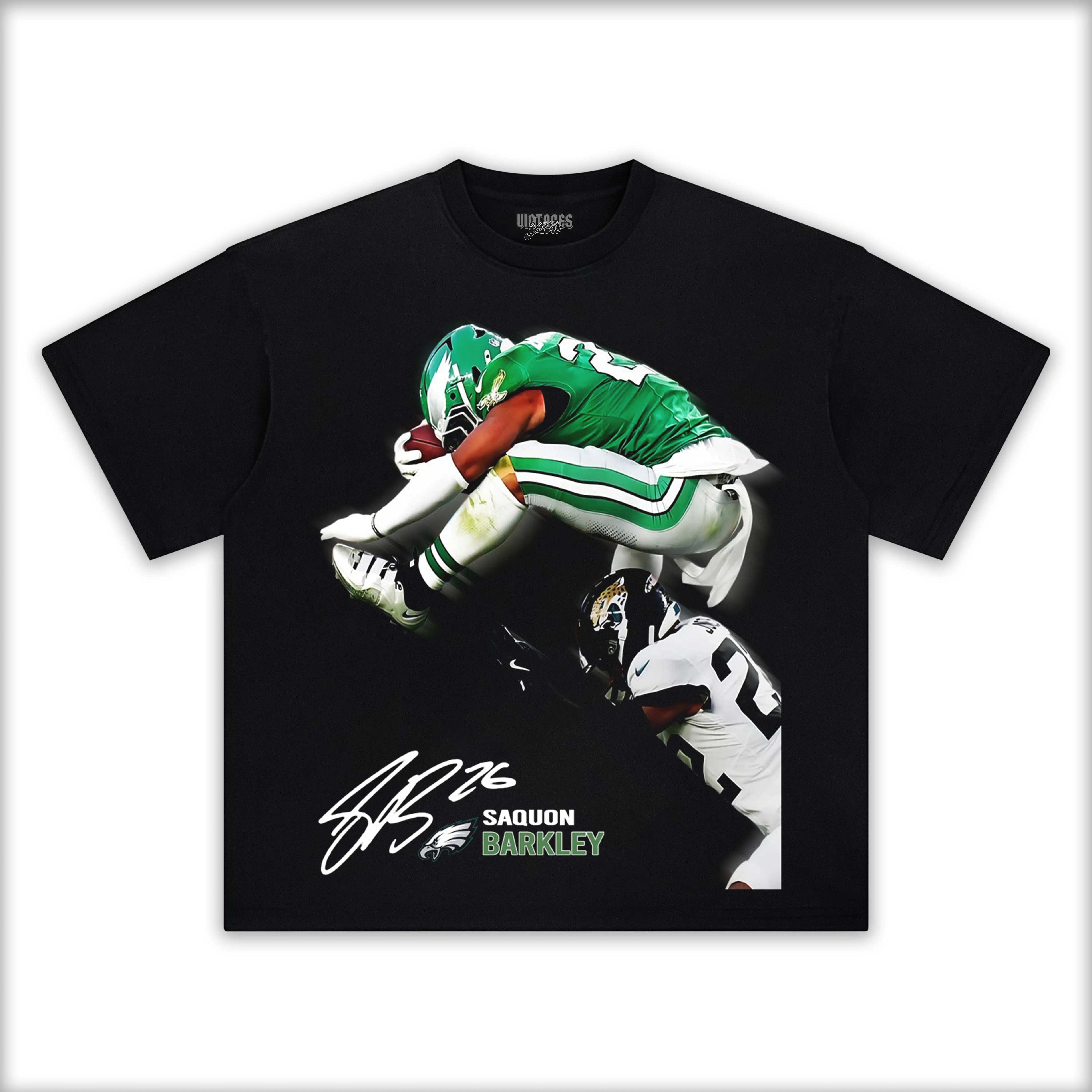 SAQUON REVERSE HURDLE TEE