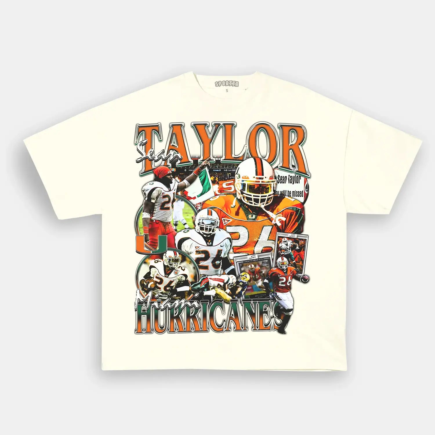 SEAN TAYLOR-MIAMI V6 TEE