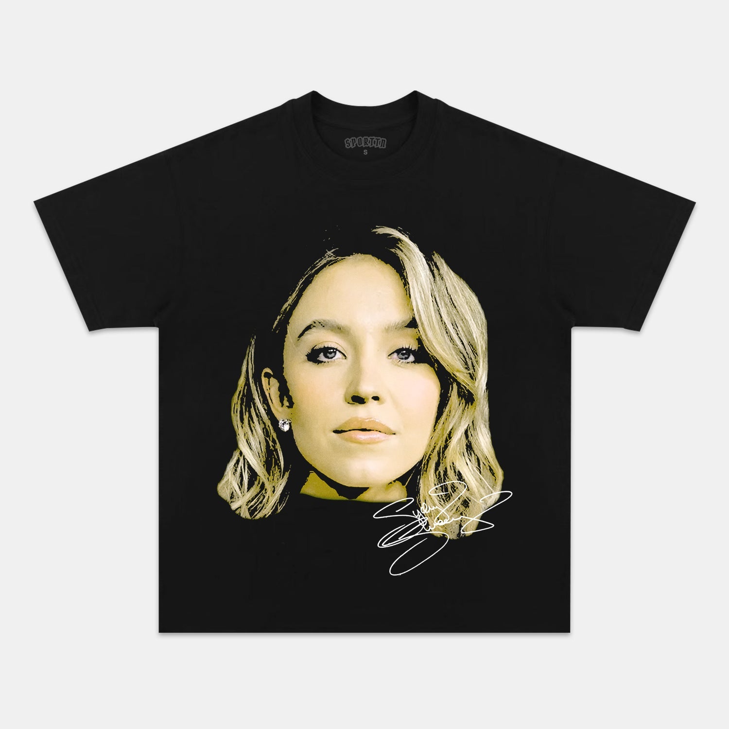 SYDNEY SWEENEY BIG FACE TEE