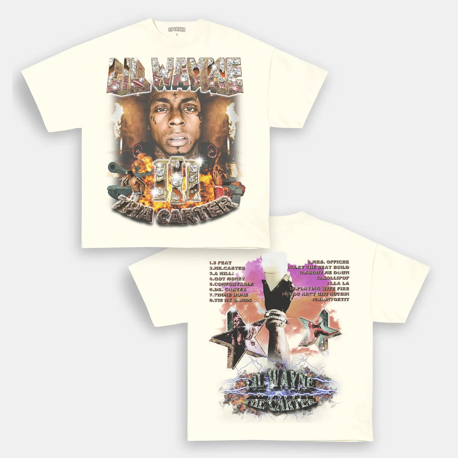 THA CARTER 3 TEE