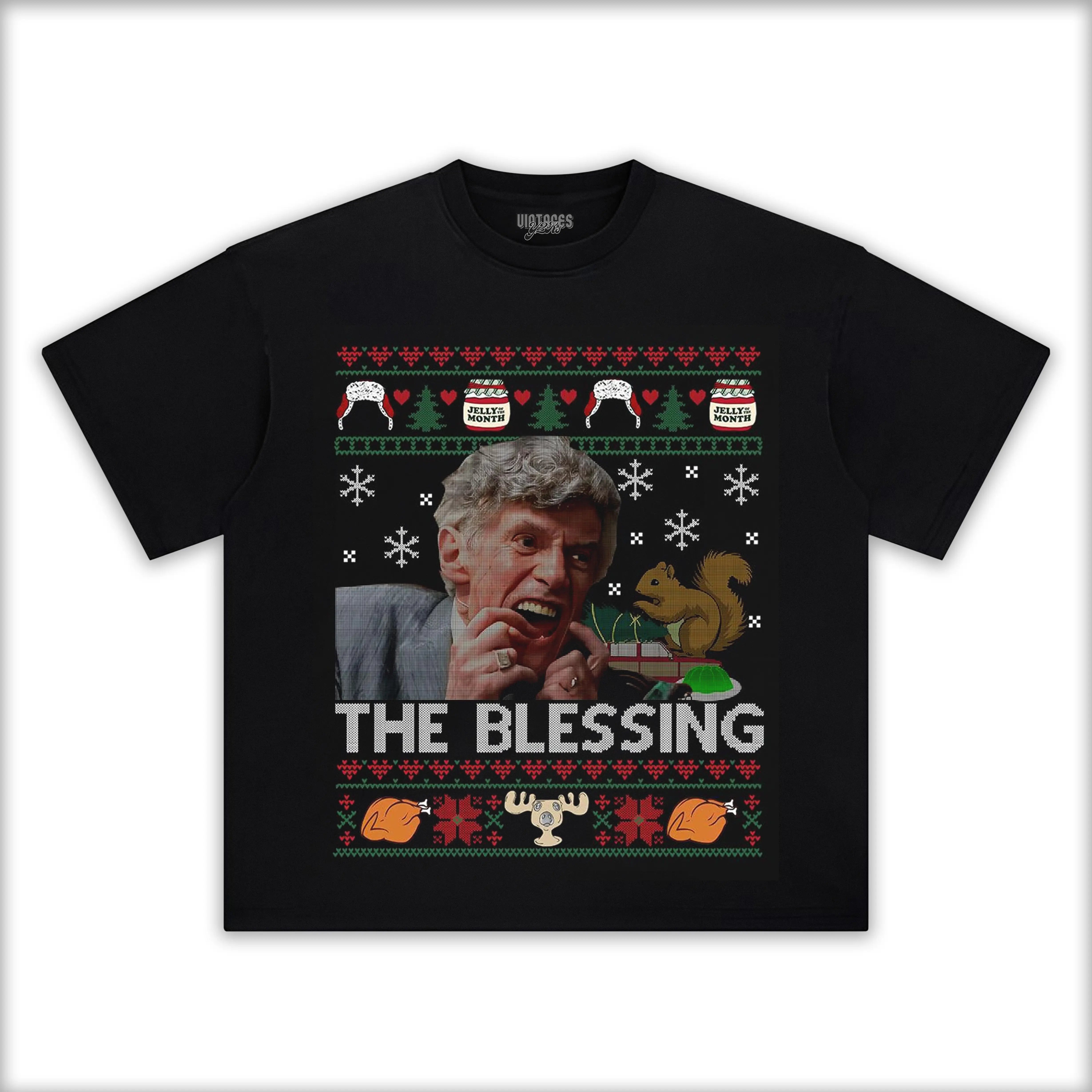 THE BLESSING UNCLE LEWIS UGLY XMAS TEE